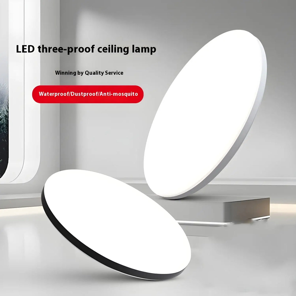 LED Ceiling Light 220V Waterproof & Dustproof