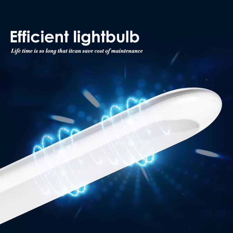 LED Desk Lamp Foldable Dimmable Touch Rechargeable Table Lamp with Calendar Temperature Alarm Clock Decorative Table Lamp Cute Study Lamps for Bedroom Décor