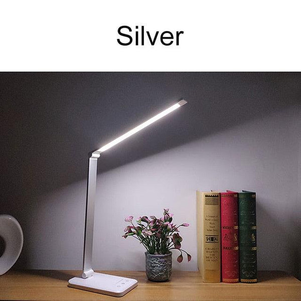Led Desk Lamps USB Eye-Protection Table Lamp 5 Dimmable Level Touch Night Light For Bedroom Bedside Reading Decorative Table Lamp Cute Study Lamps for Bedroom Décor
