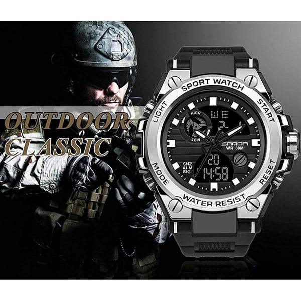 LED Digital Military Watch Classic Casual Sport Watch