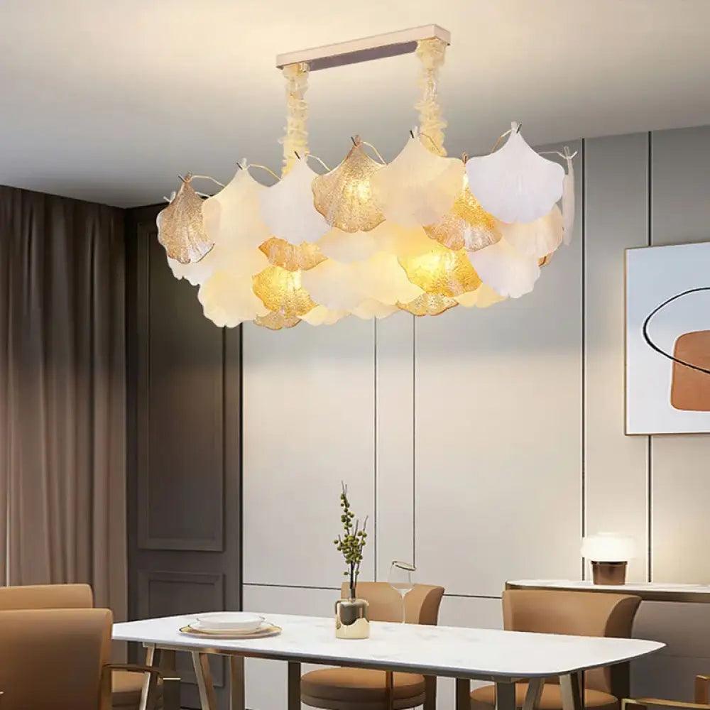 LED Dimmable Art Deco Chandelier | Dining Room Lighting