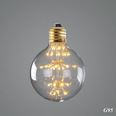 LED Edison Vintage Starry Sky Lamps Firework Non Dimmable Bulbs For Home Christmas Decoration Club Globe Light Bulbs For Bedroom Lamps Pendant Lighting