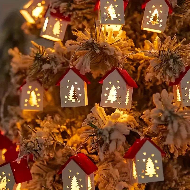LED Fairy Lights Red Battery Operated String Lights
