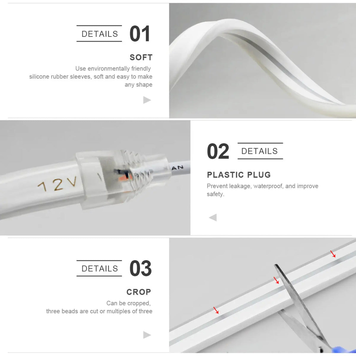 LED Flexible Neon Light Strip with Smart Control