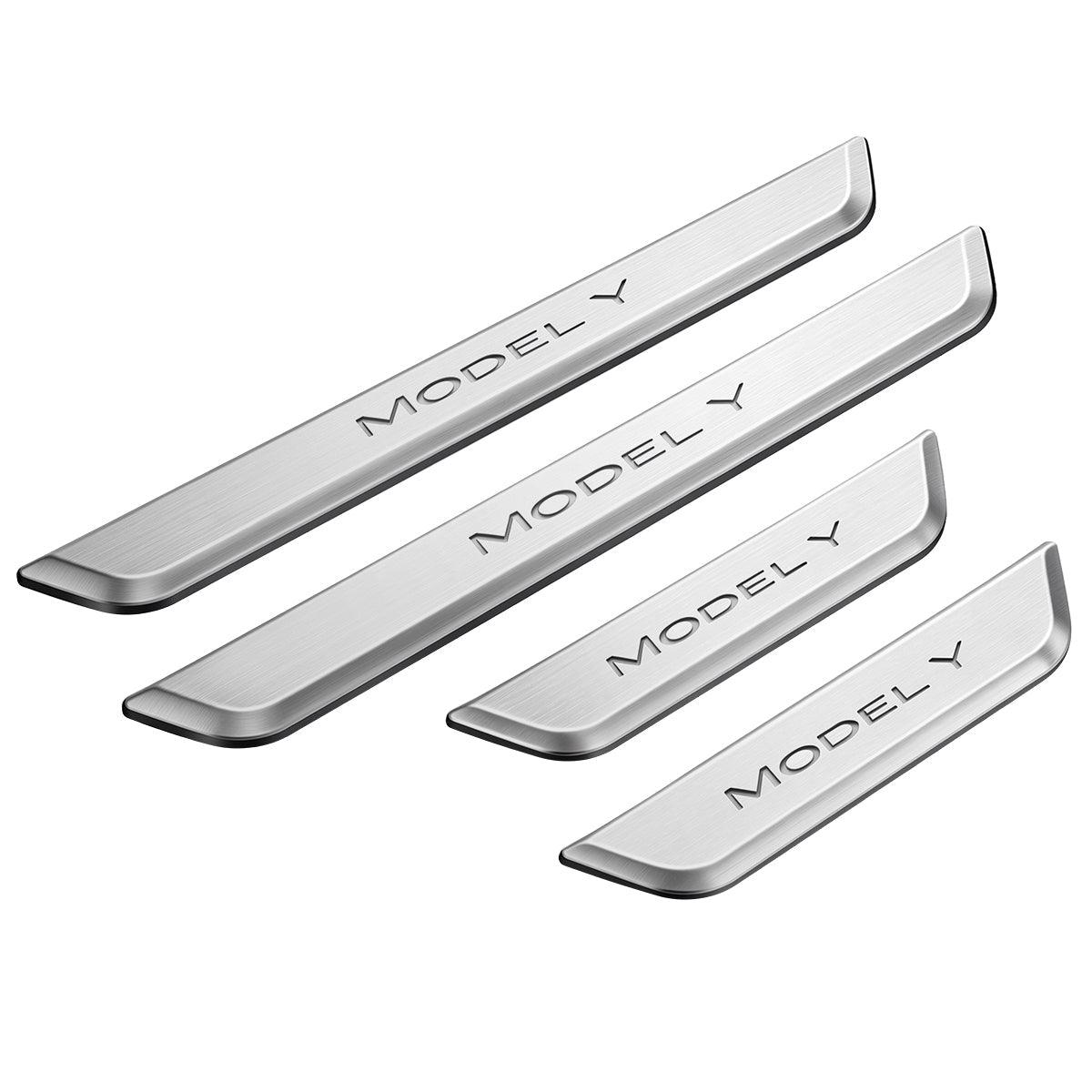 LED illuminated Welcome Pedal Door Sill Protector for Model Y / 3 | TESERY
