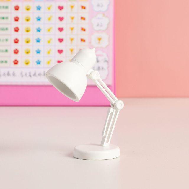 LED Mini Desk Lamp Foldable Magnetic Night Light Bedroom Study Reading Book Lamps With Clip Eye Protection Bedside Lights Decorative Table Lamp Cute Study Lamps for Bedroom Décor