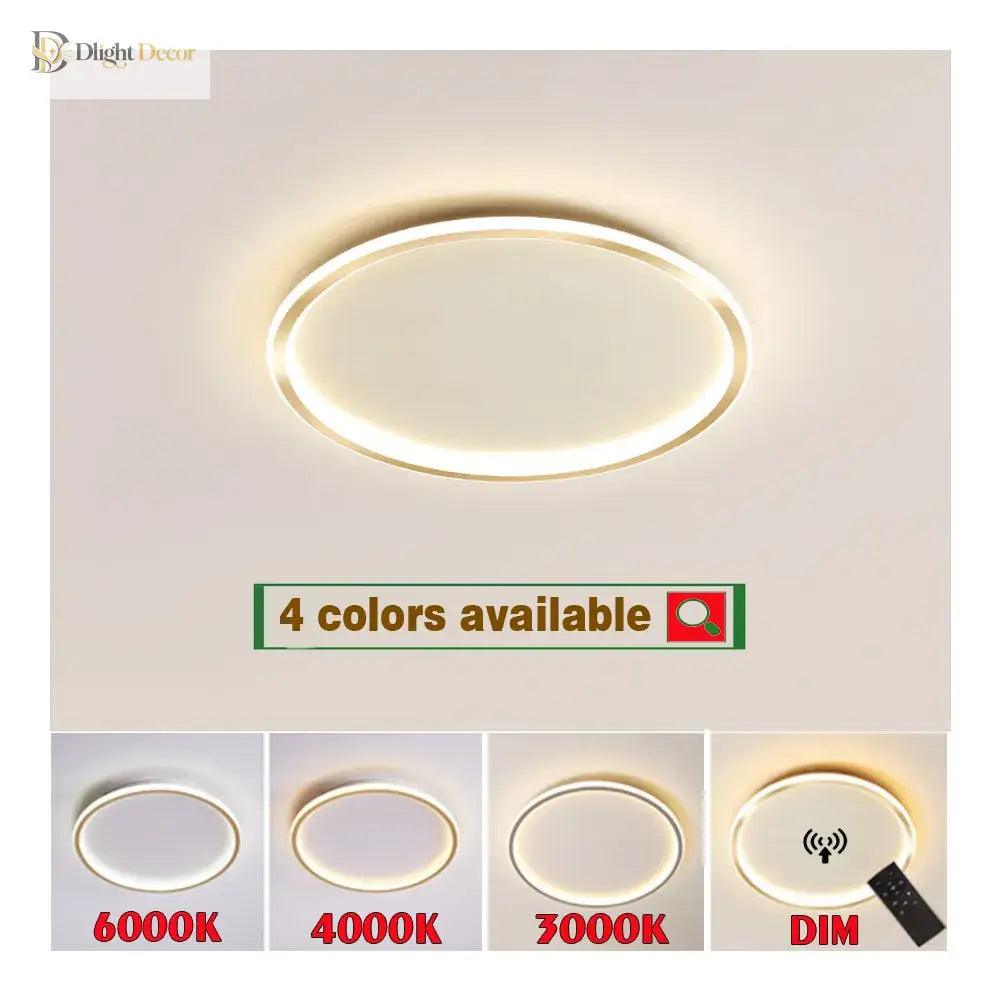 LED Modern Ceiling Light | Modern Dining Room Lighting