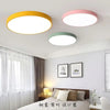 LED Modern Ceiling Light | Modern Interior Lighting - black / RC Dimmable / 13W 230MM