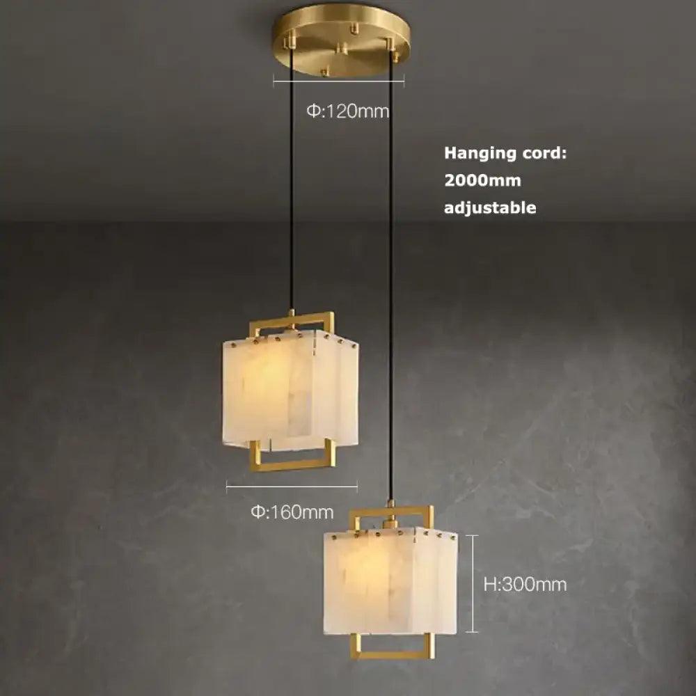 LED Modern Marble Chandelier | Dining Room Home Lighting