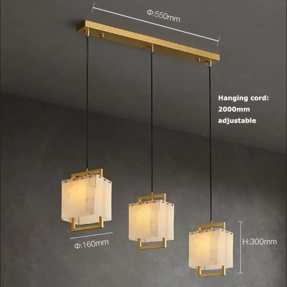 LED Modern Marble Chandelier | Dining Room Home Lighting
