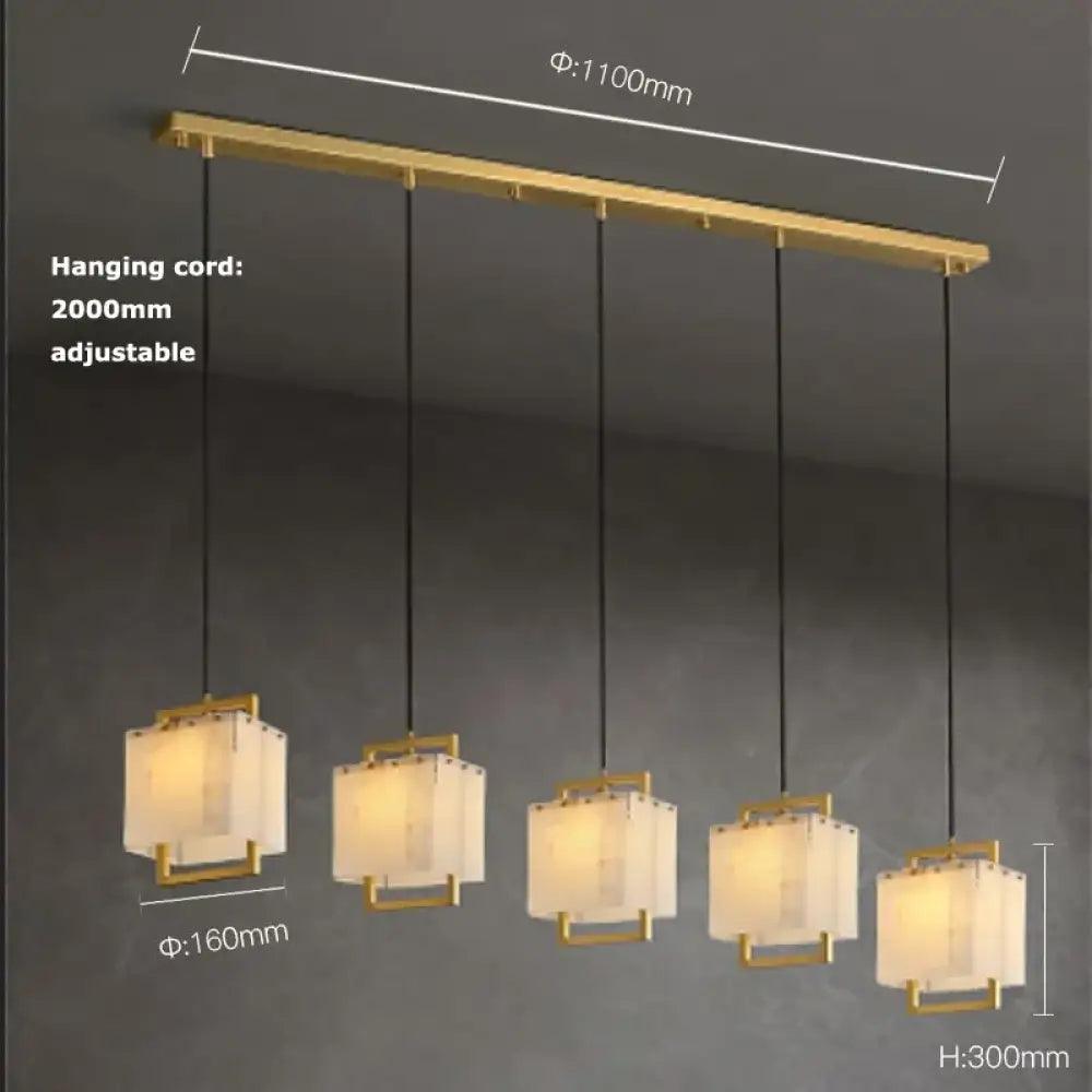 LED Modern Marble Chandelier | Dining Room Home Lighting