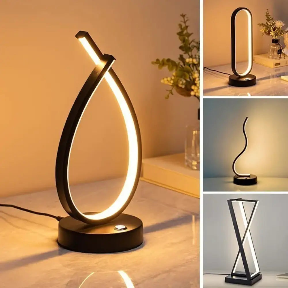 LED Modern Table Lamp | Bedroom & Bedside Lighting