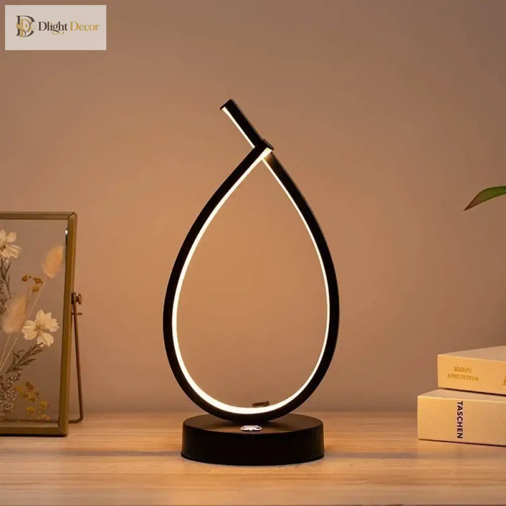 LED Modern Table Lamp | Bedroom & Bedside Lighting