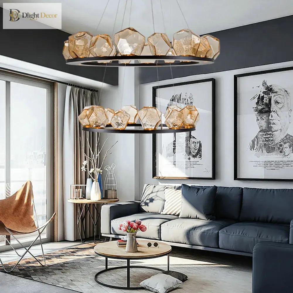 LED Nordic Modern Chandelier | Living Room Home Lighting