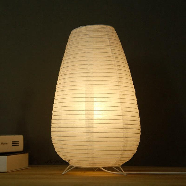 LED Paper Lantern Desk Lamp Creative Radio Table Lamps Kids Baby Feeding Small Night Light Bedroom Bedside Lamp Lights Art Decor Cute Study Lamps for Bedroom Décor