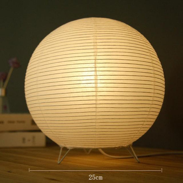 LED Paper Lantern Desk Lamp Creative Radio Table Lamps Kids Baby Feeding Small Night Light Bedroom Bedside Lamp Lights Art Decor Cute Study Lamps for Bedroom Décor