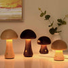 LED Rechargeable Creative Mushroom Table Lamp