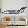 Legacy 500 Metal Aircraft Wall Art - NCP0577 - 19.3" - 49 cm