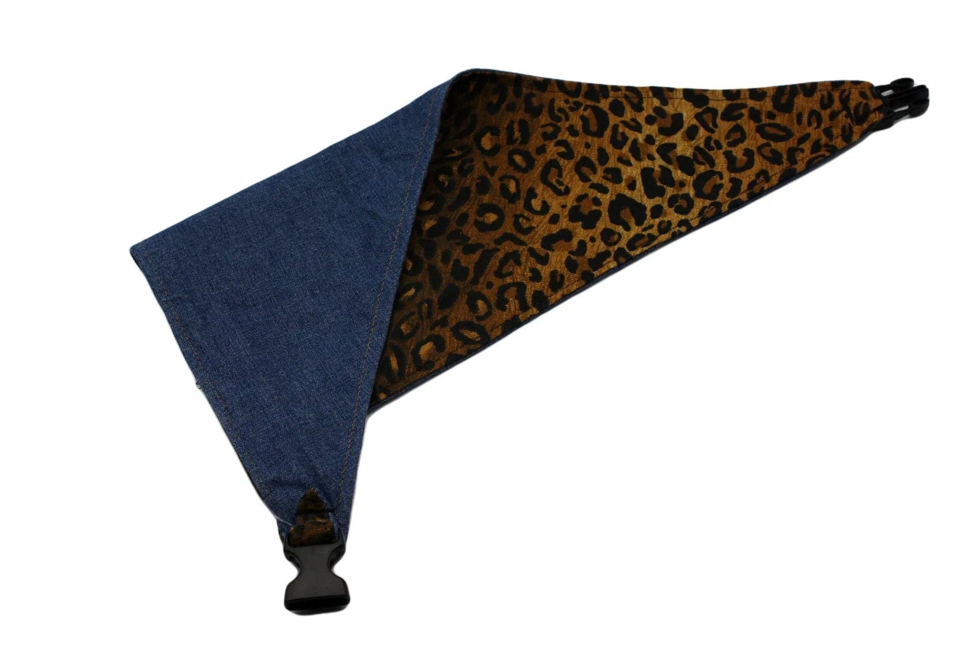 Leopard Print Reversible Dog Bandana - Gifts for You 'n Me