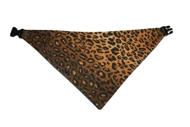 Leopard Print Reversible Dog Bandana - Gifts for You 'n Me