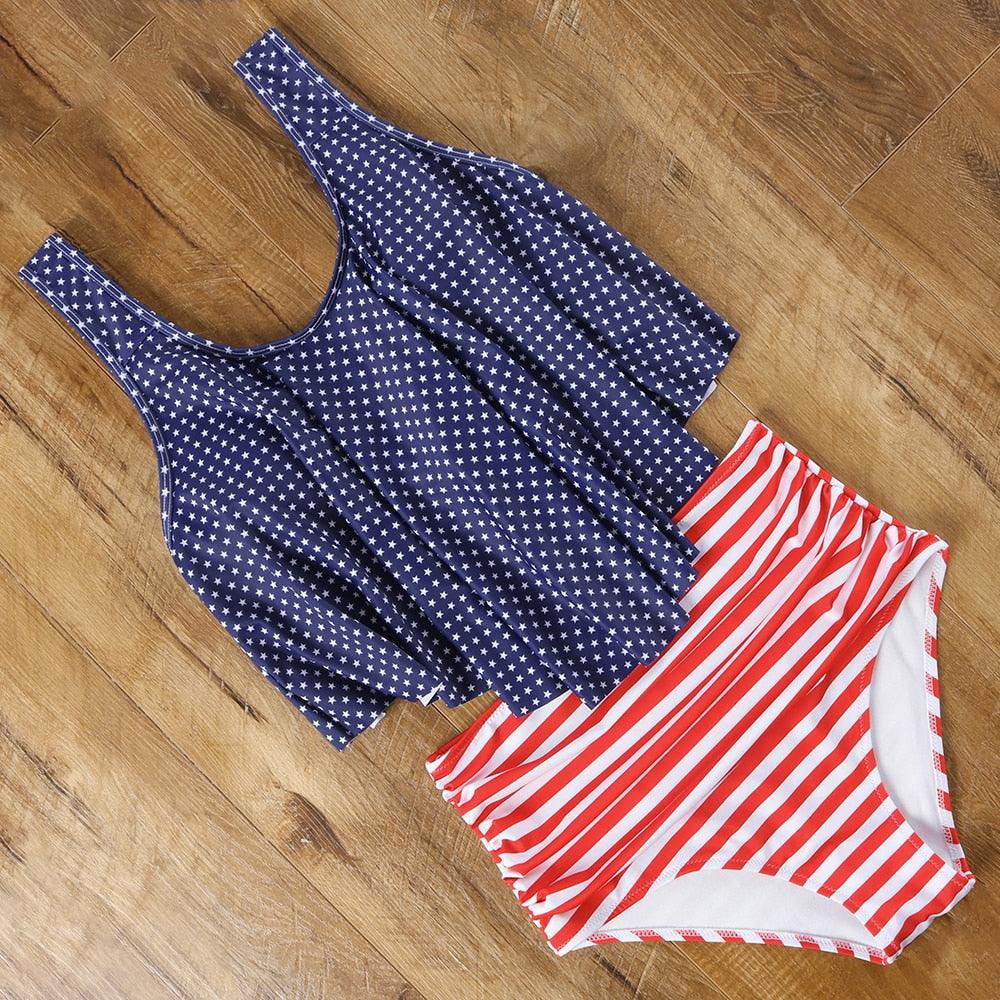 Leopard Bikini High Waist Bikini Animal Print Floral Swimsuit Ruffle Swimsuit Plus Size Swimwear Women Swimsuits for Women Two Piece Bathing Suits Ruffle Tops With High Waist Bottoms Bikini Sets For Teen Girls