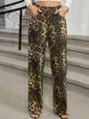 Leopard Jeans with Pockets - Leopard / L