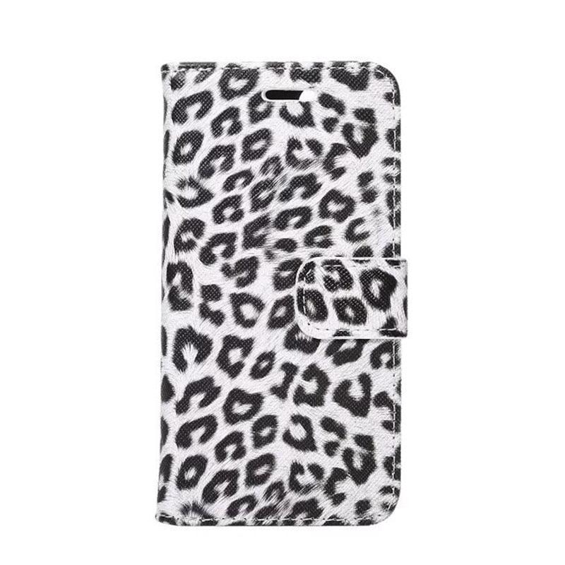 Leopard Print PU Leather Flip Cover Wallet Kickstand Feature with Card Slots Holder Magnetic Clasp Case For iPhone 14 13 12 11 Pro Max Mini 8 Plus 7 X XS XR SE Leather Leopard Flip Cover Luxury Wallet Phone Case