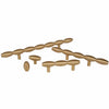 Lew's Hardware Brushed Brass Barrel Series