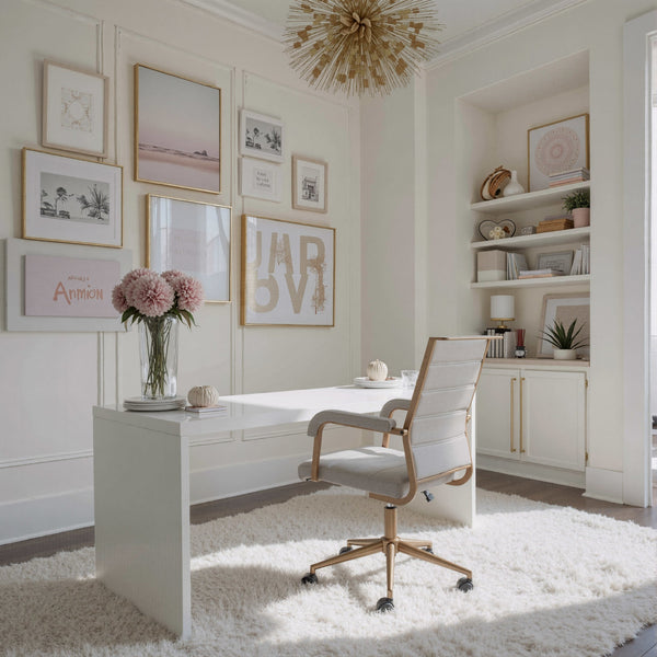 Auction Office Chair Gray