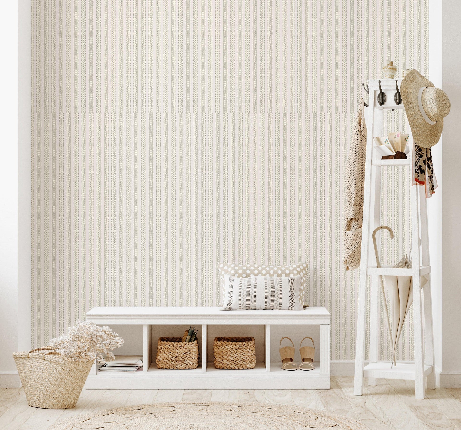Elovie Wallpaper by Quirky Paisley Designs
