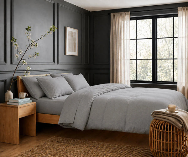 European Linen Duvet Cover Set