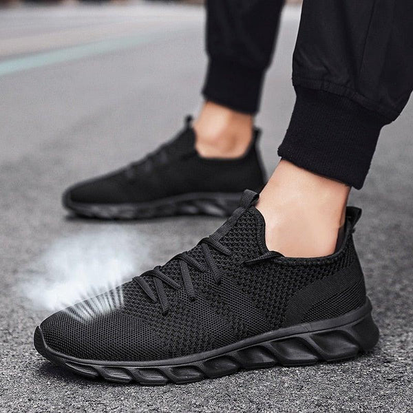 Light Mans Running Shoes Comfortable Breathable Men's Sneaker Casual Antiskid And Wear-Resistant Jogging Mens Sport Lace Up Low Top Jogging Man Athletic Sneakers