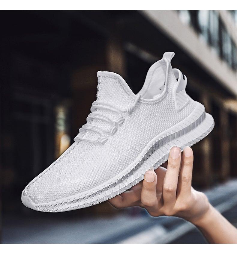Light Running Comfortable Casual Men's Sneaker Breathable  Wear-Resistant Outdoor Walking Men Sport Non Slip Athletic Fashion Sneakers Mesh Workout Casual Sports Sneakers