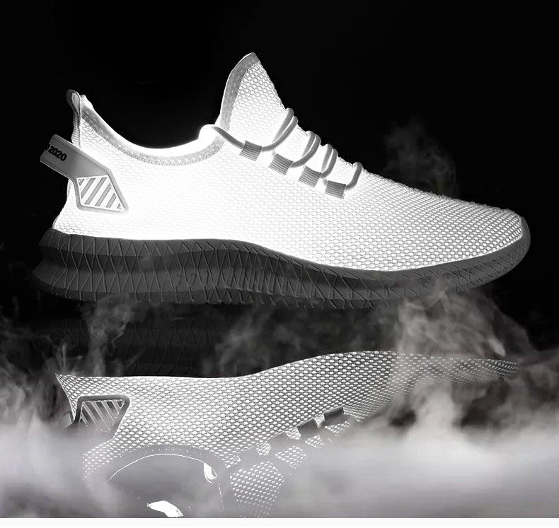 Light Running Comfortable Casual Men's Sneaker Breathable  Wear-Resistant Outdoor Walking Men Sport Non Slip Athletic Fashion Sneakers Mesh Workout Casual Sports Sneakers