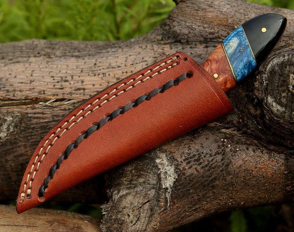 Lightning Everyday Carry Knife with Olive & Resin Handle - Gifts for You 'n Me