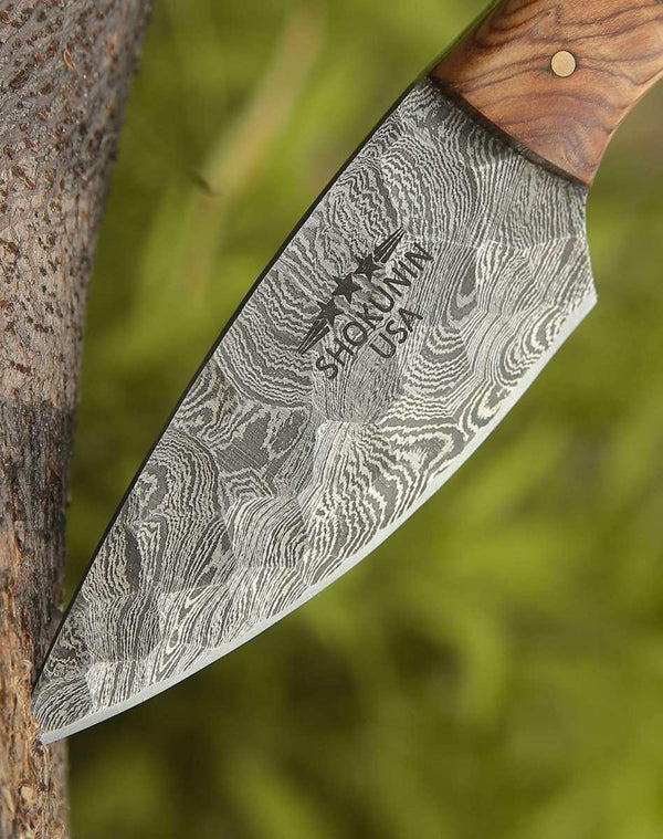 Lightning Everyday Carry Knife with Olive & Resin Handle - Gifts for You 'n Me