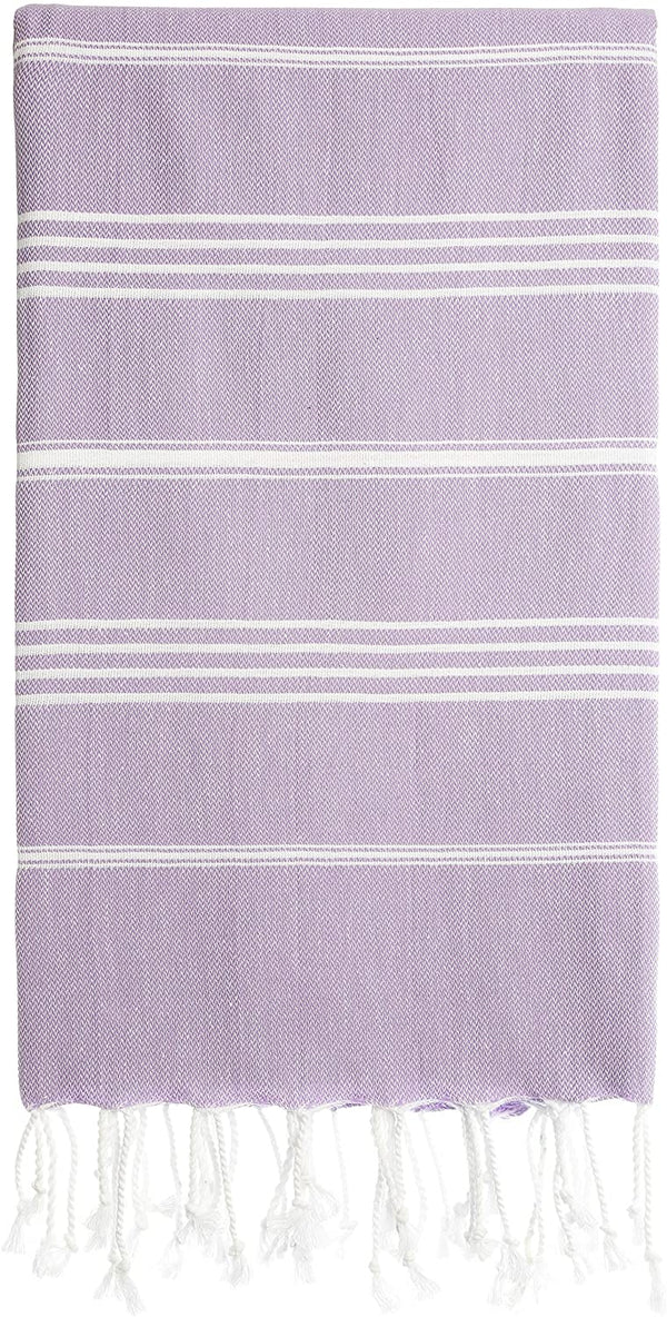 Monaco Turkish Cotton Hand Towel – Lightweight Quick Dry Bathroom, Kitchen & Travel Towel, Luxury Organic Turkish Towel