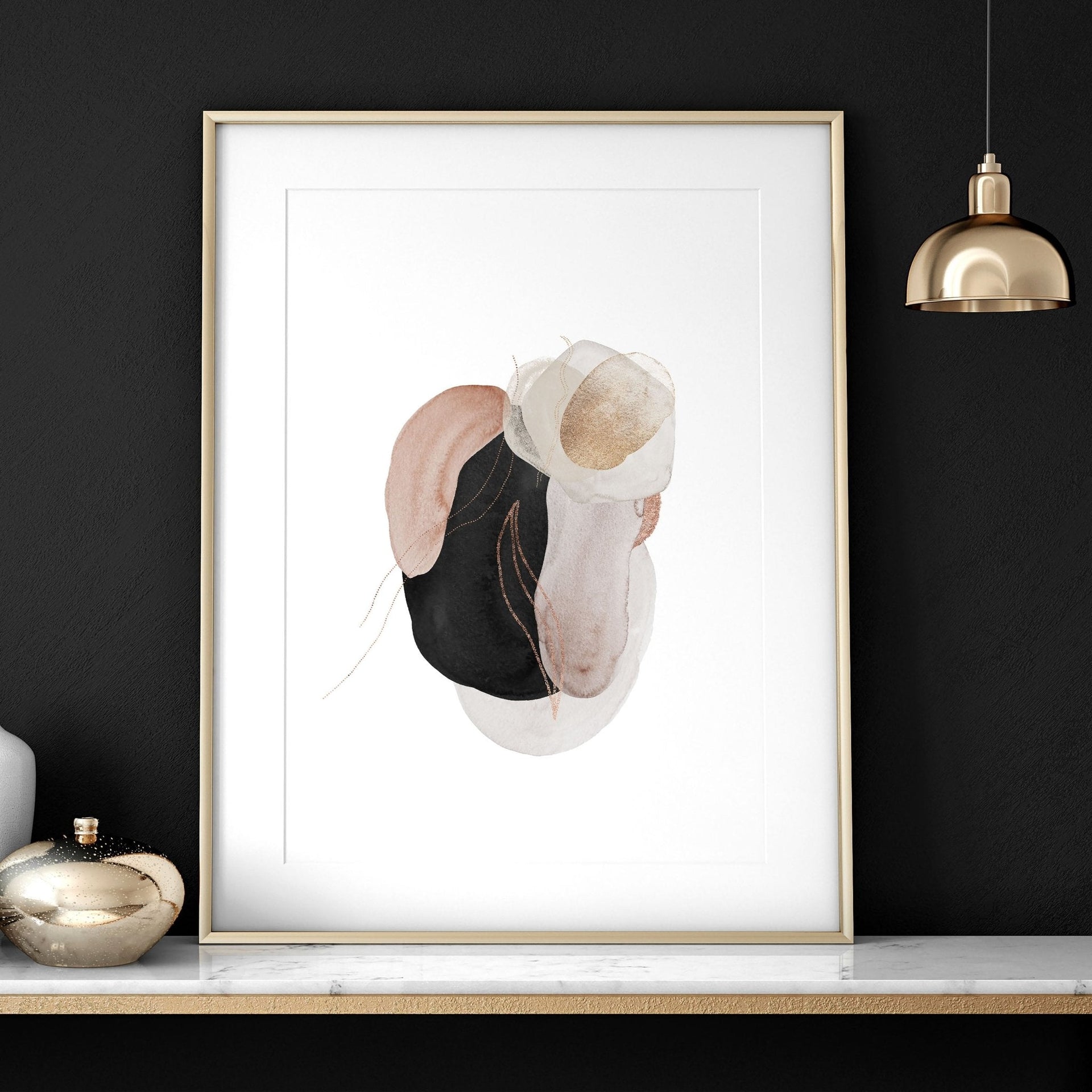 Modern print art | set of 3 wall art prints