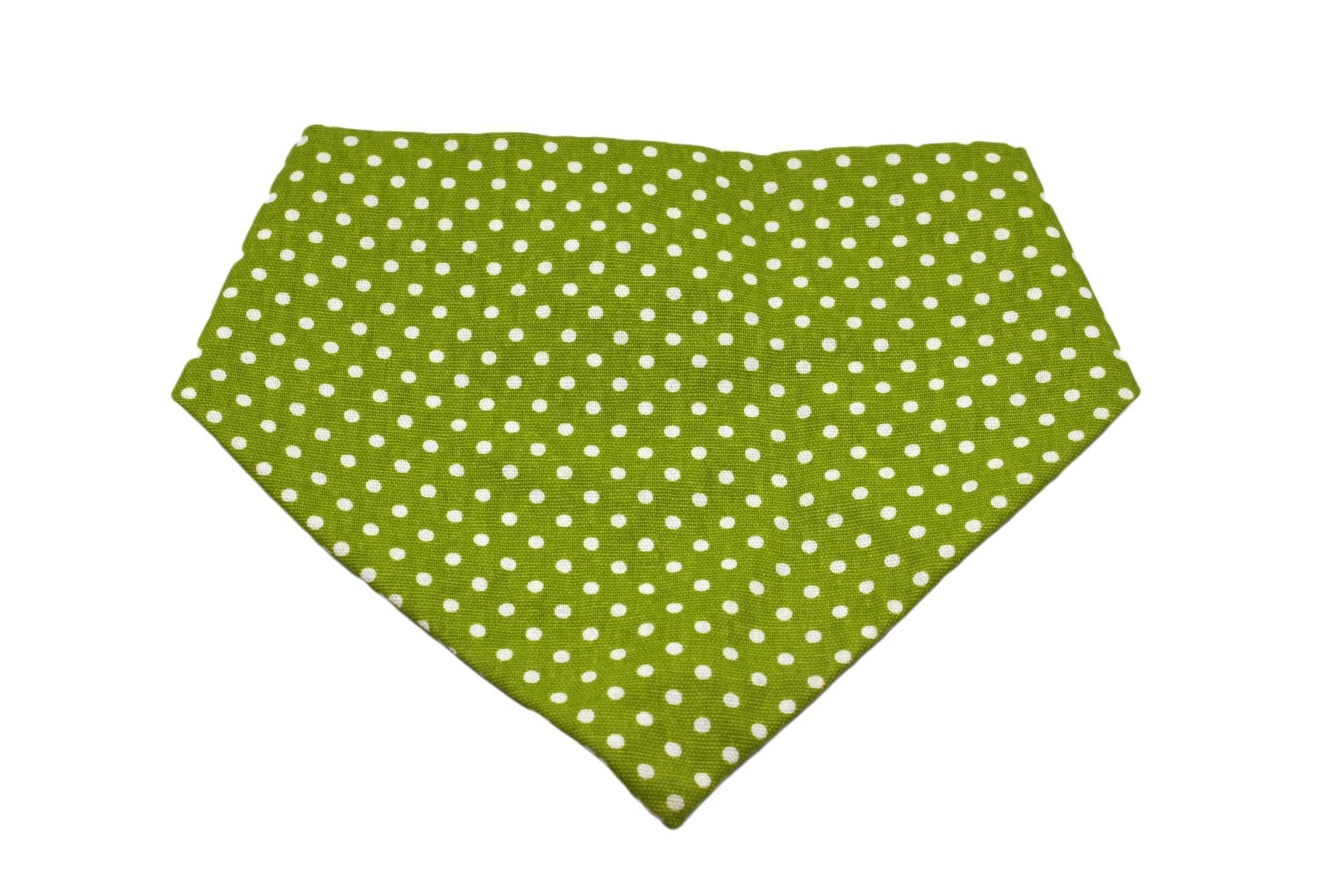 Lime Green Skull Reversible Dog Bandana - Gifts for You 'n Me