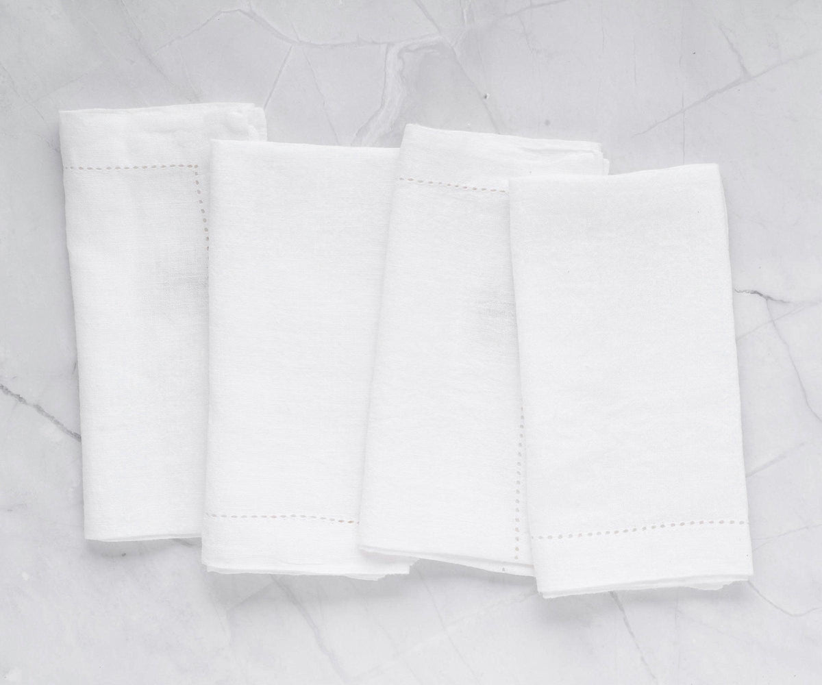 White Linen Napkins