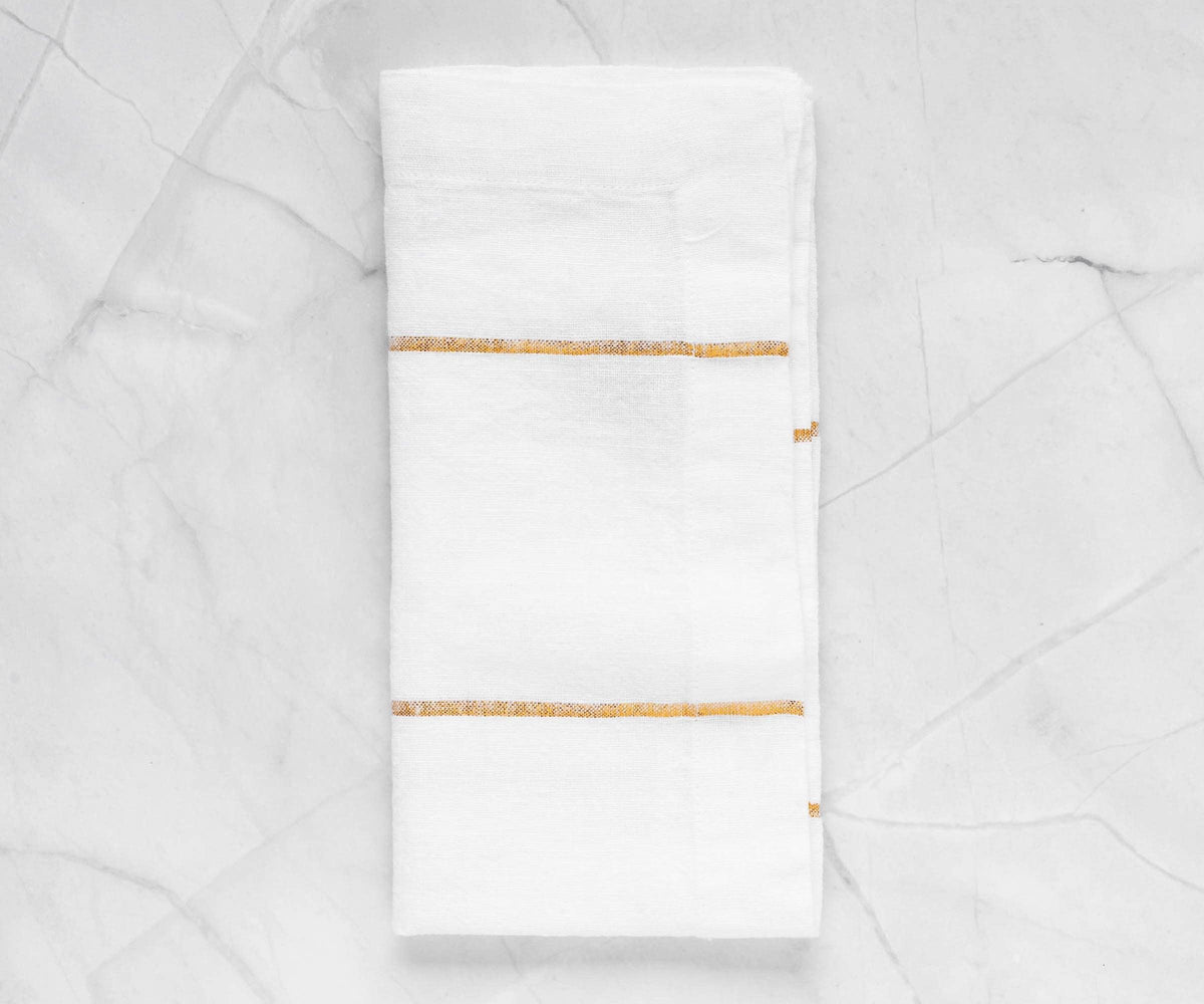 Metallic Gold Napkins - Lurex Napkins