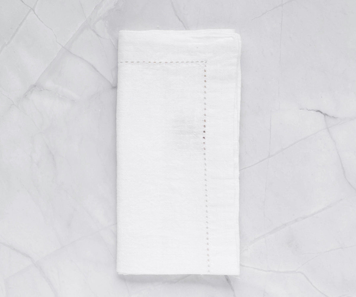White Linen Napkins