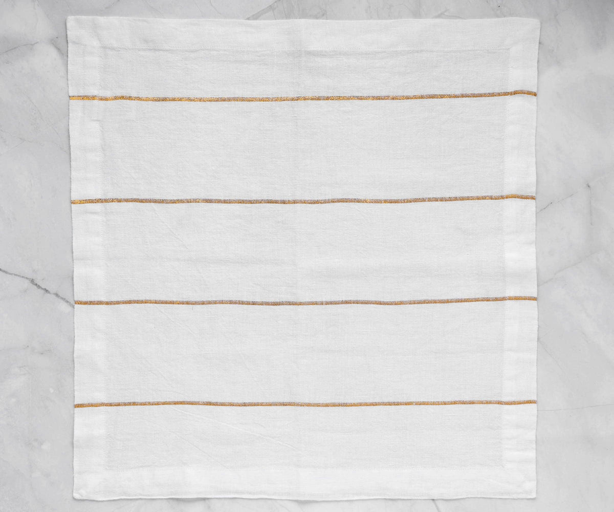 Metallic Gold Napkins - Lurex Napkins
