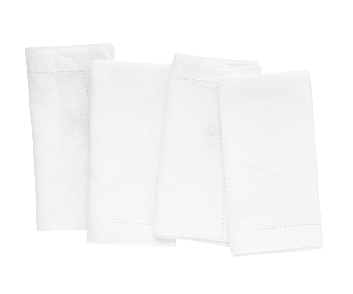 White Linen Napkins