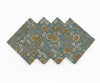 Green Floral Napkins