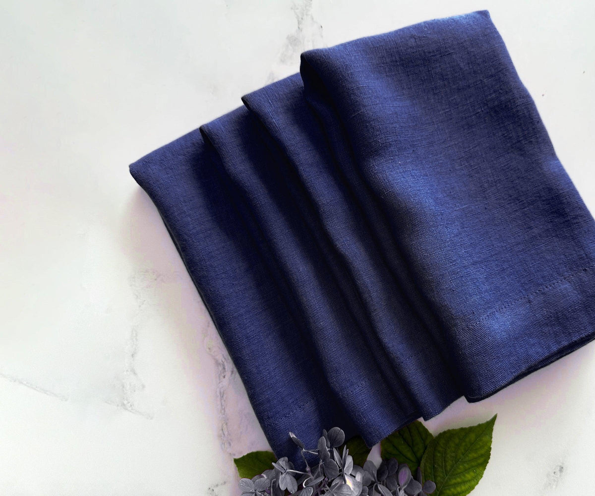 Cocktail Napkins - 100% Pure Linen