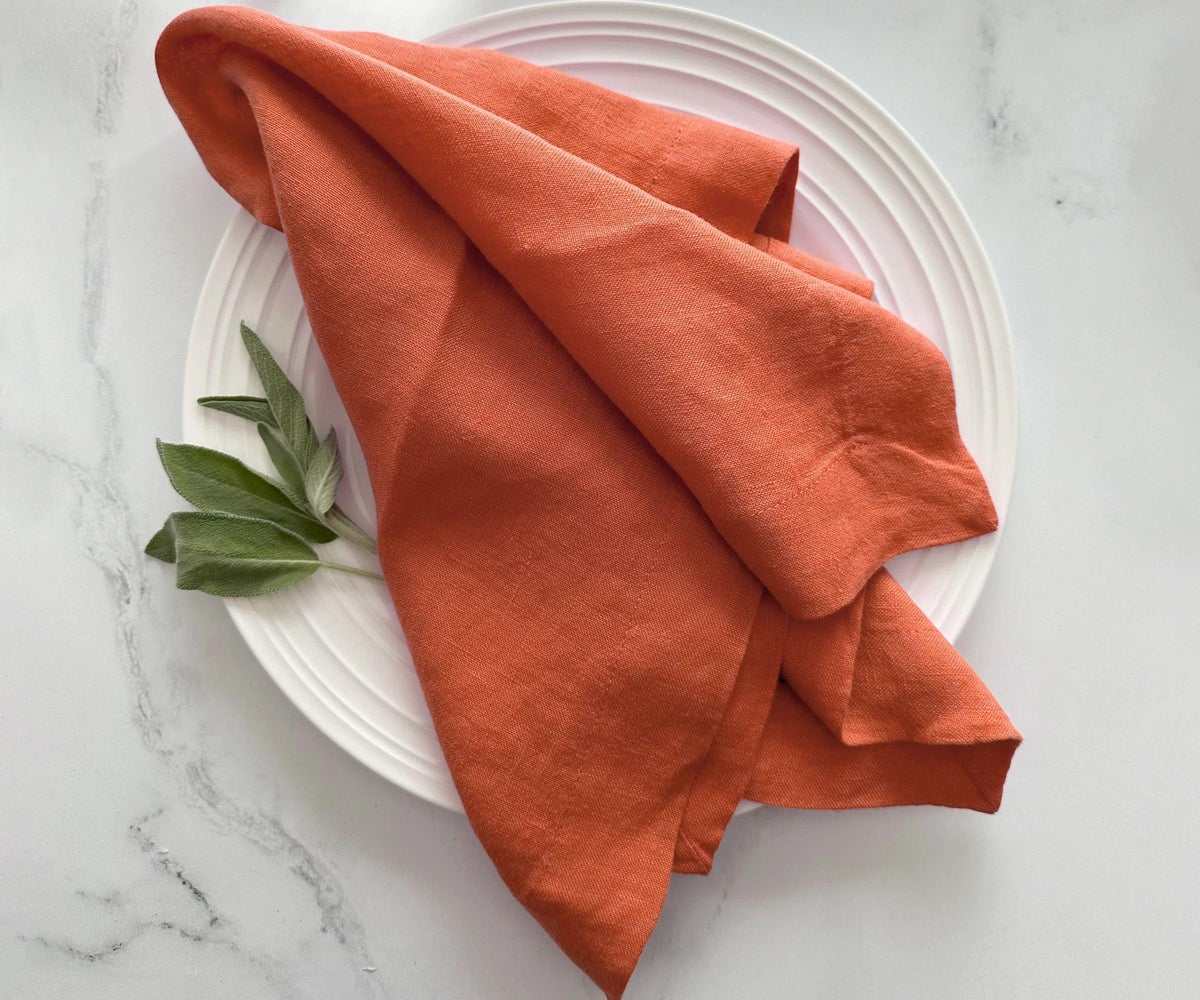 Cocktail Napkins - 100% Pure Linen