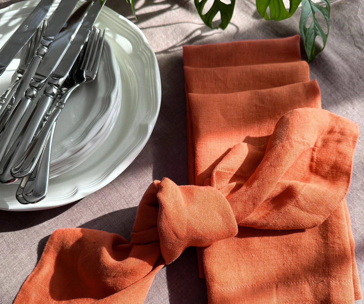 Burnt Orange Napkins