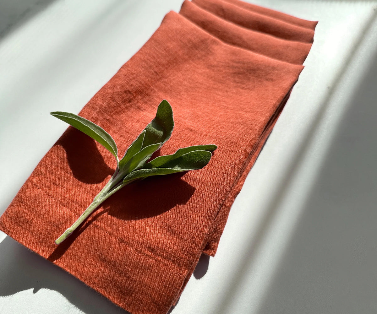 Burnt Orange Napkins