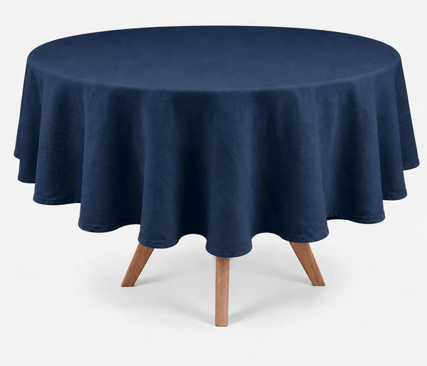 Linen Round Tablecloth